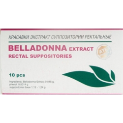Suppositories with Belladonna #10